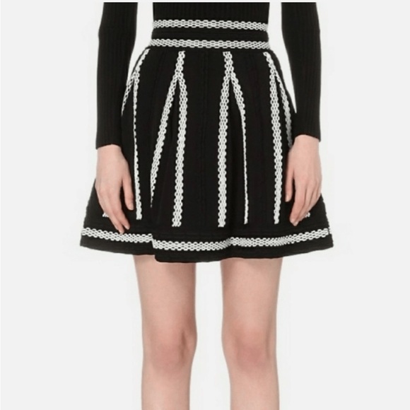 Maje Dresses & Skirts - Maje Julane Flared Knit MIni Skirt